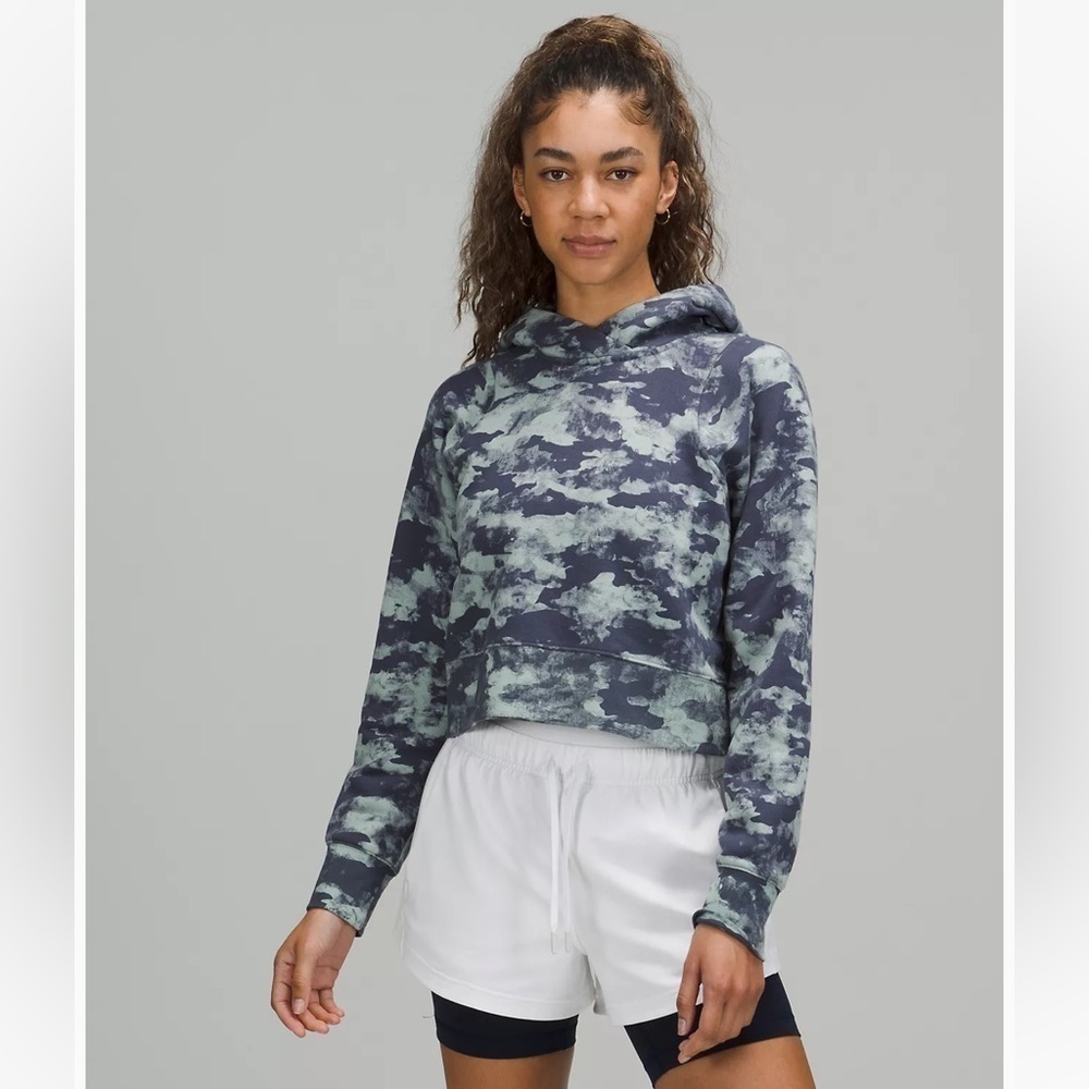 Lululemon Loungeful Cropped Hoodie Size 4
